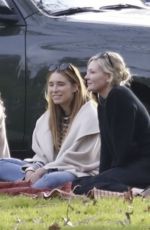 KIRSTEN DUNST Out at a Park with Friends in Los Angeles 01/09/2024