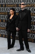KOURTNEY KARDASHIAN and Travis Barker at 75th Primetime Emmy Awards in Los Angeles 01/15/2024