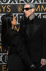 KOURTNEY KARDASHIAN and Travis Barker at 75th Primetime Emmy Awards in Los Angeles 01/15/2024