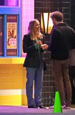 KRISTEN BELL and Adam Brody on the Set of Untitled Erin Foster Netflix Comedy Series in Los Angeles 01/30/2024
