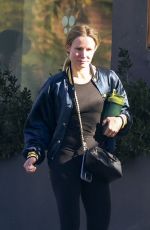 KRISTEN BELL Leaves Metamorphosis Studios in Los Feliz 01/30/2024