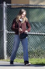 KRISTEN BELL Out and About in Los Angeles 01/09/2024