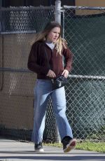 KRISTEN BELL Out and About in Los Angeles 01/09/2024