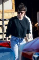 KRISTEN STEWAR Out with a Friend in Los Feliz 01/27/2024