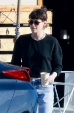 KRISTEN STEWAR Out with a Friend in Los Feliz 01/27/2024