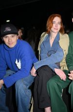KRISTINE FROSETH at JW Anderson Fashion Show at Milan Menswear Fall/Winter 2024-2025 in Milan 01/14/2024