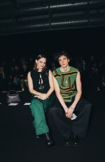 KRISTINE FROSETH at JW Anderson Fashion Show at Milan Menswear Fall/Winter 2024-2025 in Milan 01/14/2024
