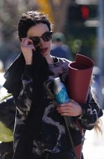KRYSTEN RITTER Leaves Yoga Class in Studio City 01/09/2024