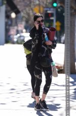 KRYSTEN RITTER Leaves Yoga Class in Studio City 01/09/2024