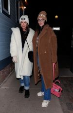 KYLE RICHARDS and FARRAH ALDJUFRIE at New Year