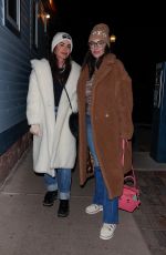 KYLE RICHARDS and FARRAH ALDJUFRIE at New Year