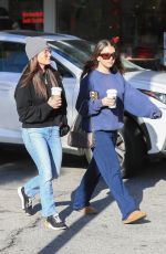 KYLE RICHARDS and PORTIA UMANSKY at Beverly Glen Deli in Los Angeles 01/16/2024