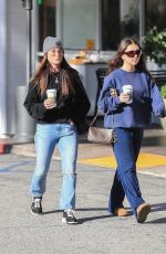 KYLE RICHARDS and PORTIA UMANSKY at Beverly Glen Deli in Los Angeles 01/16/2024