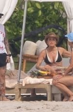 KYLE RICHARDS Celebrates Her 55th Birthday with MORGAN WADE and Friends at a Beach in Punta Mita 01/10/2024