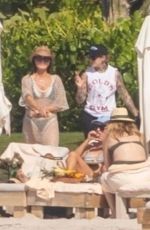 KYLE RICHARDS Celebrates Her 55th Birthday with MORGAN WADE and Friends at a Beach in Punta Mita 01/10/2024