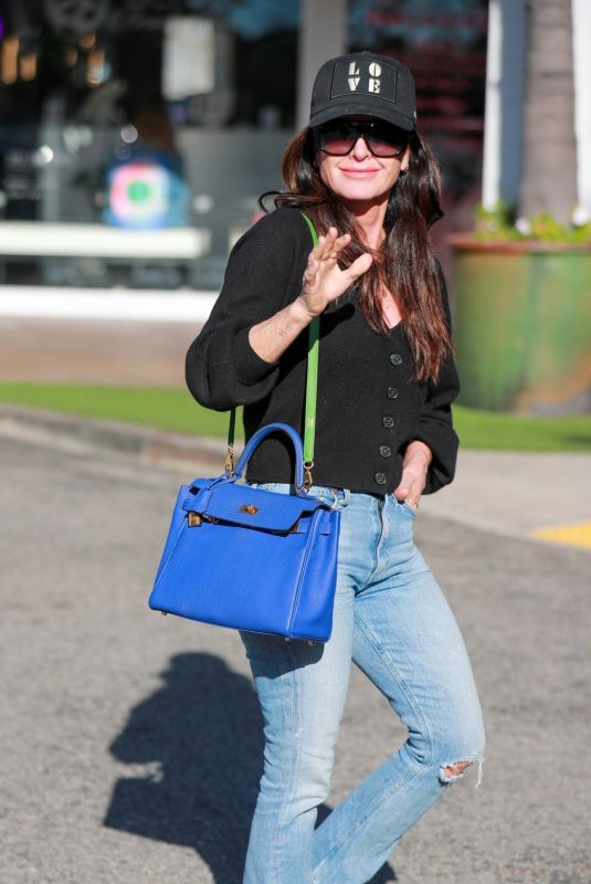 KYLE RICHARDS Leaves a Girls Brunch in Bel Air 01/28/2024