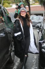 KYLE RICHARDS Out Shopping with a Friend at Beverly Glen Mall in Beverly Hills 01/22/2024