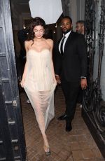 KYLIE  JENNER Leaves Jean Paul Gaultier Fashion Show in Paris 01/24/2024