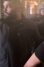 KYLIE JENNER Signs Autographs for Fans at Siena Restaurant in Paris 01/23/2024