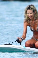 LADY VICTORIA HERVEY in Bikini at a Beach in Barbados 01/05/2024