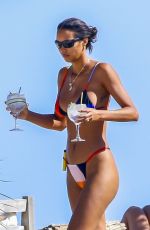 LAIS RIBEIRO in Bikini at a Beach in Trancoso 12/31/2023