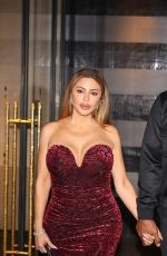 LARSA PIPPEN and Marcus Jordan on Dinner Date at Costes Restaurant in Paris 01/23/2024