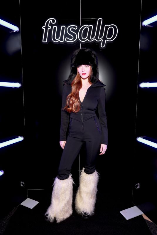LARSEN THOMPSON at Fusalp Mountain Chalet Aspen Event 01/11/2023