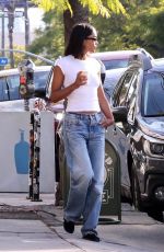 LAURA HARRIER and Sam Jarou Out for Coffee in Los Feliz 01/28/2024