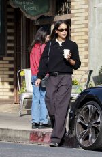 LAURA HARRIER Out for Coffee in Los Feliz 01/16/2024