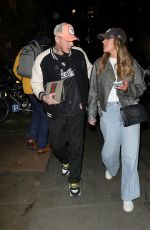 LAURA JAYNE VAUGHAN and JJ Slater Arrives at Chiltern Firehouse in London 01/12/2024