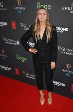 LAURA WOODS at Six Nations: Full Contact World Premiere at Frameless in London 01/15/2024