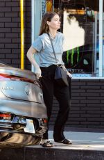 LAUREN PARSEKIAN Leaves Nails Salon in Los Feliz 01/06/2024