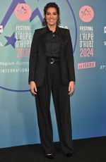 LAURIE CHOLEWA at 27th Alpe d Huez Film Festival Closing Ceremony 01/20/2024