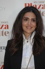 LEILA FARZAD at Plaza Suite Play Gala Performance at Savoy Theatre in London 01/28/2024