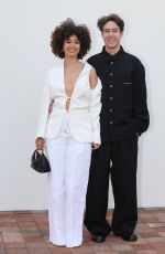LENA MAHFOUF at Jacquemus Show in Saint-Paul-De-Vence 01/29/2024
