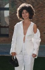 LENA MAHFOUF at Jacquemus Show in Saint-Paul-De-Vence 01/29/2024