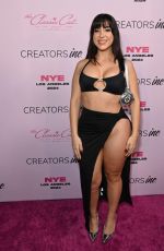 LENA THE PLUG at Creators Inc NYE 2024 in Los Angeles 12/31/2023