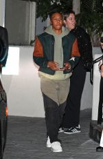 LENA WAITHE Arrives at Universal Event Party at Sunset Tower Hotel in Hollywood 01/13/2024