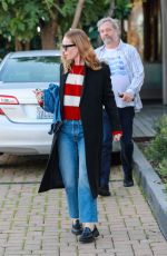 LESLIE MANN and Judd Apatow Leaves Cafe Habana in Malibu 01/21/2024
