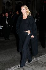 LILA GRACE MOSS Leaves Dior Event at Paris Fashion Week 01/19/2024