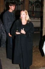 LILA GRACE MOSS Leaves Dior Event at Paris Fashion Week 01/19/2024