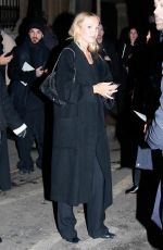 LILA GRACE MOSS Leaves Dior Event at Paris Fashion Week 01/19/2024
