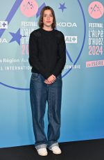 LILI AUBRY at Nous Les Leroy Screening at 27th Alpe d Huez Film Festival 01/16/2024
