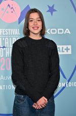 LILI AUBRY at Nous Les Leroy Screening at 27th Alpe d Huez Film Festival 01/16/2024