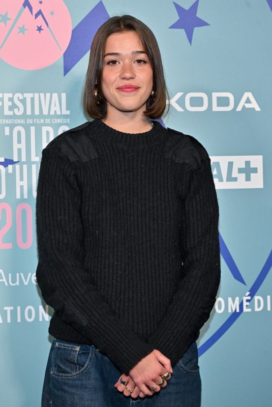 LILI AUBRY at Nous Les Leroy Screening at 27th Alpe d Huez Film Festival 01/16/2024