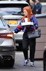 LILY ALLEN Leaves a Bakery in New York 01/27/2024