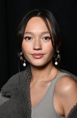 LILY CHEE at Ami/Alexandre Mattiussi Menswear FW2024-2025 Fashion Show in Paris 01/18/2024