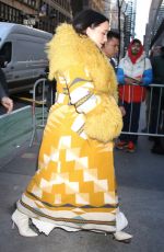 LILY GLADSTONE Arrives at Today Show in New York 01/11/2024