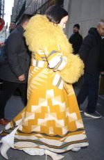 LILY GLADSTONE Arrives at Today Show in New York 01/11/2024
