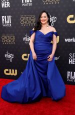 LILY GLADSTONE at 2024 Critics Choice Awards in Santa Monica 01/14/2024